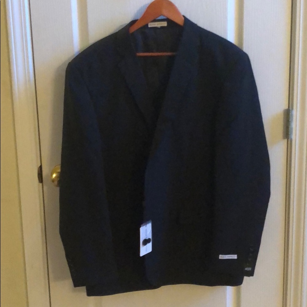Men’s Black Blazer NWT